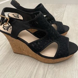 Fergalicious wedges. Brand new. Never worn!